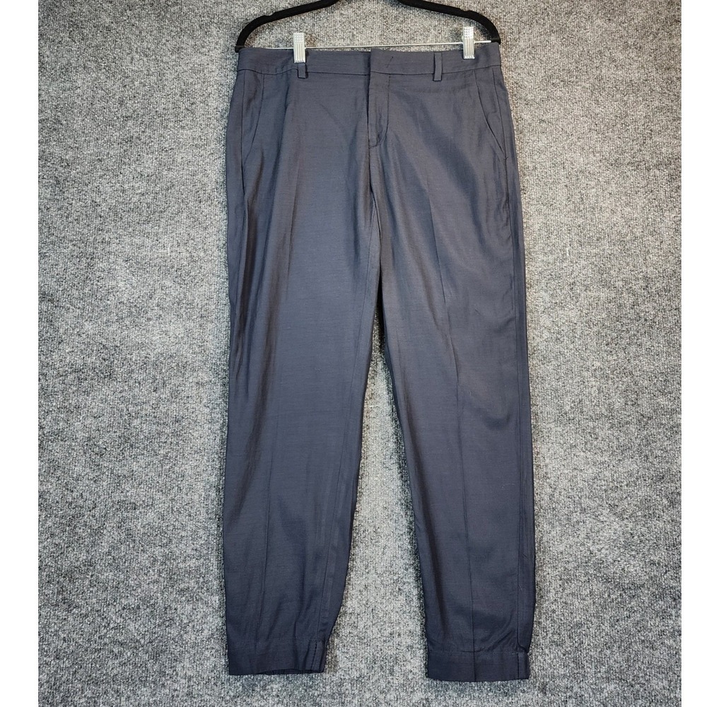 Vince Women Quiet Luxury Old Money Cupro Tapered Jogger Trouser Size 4